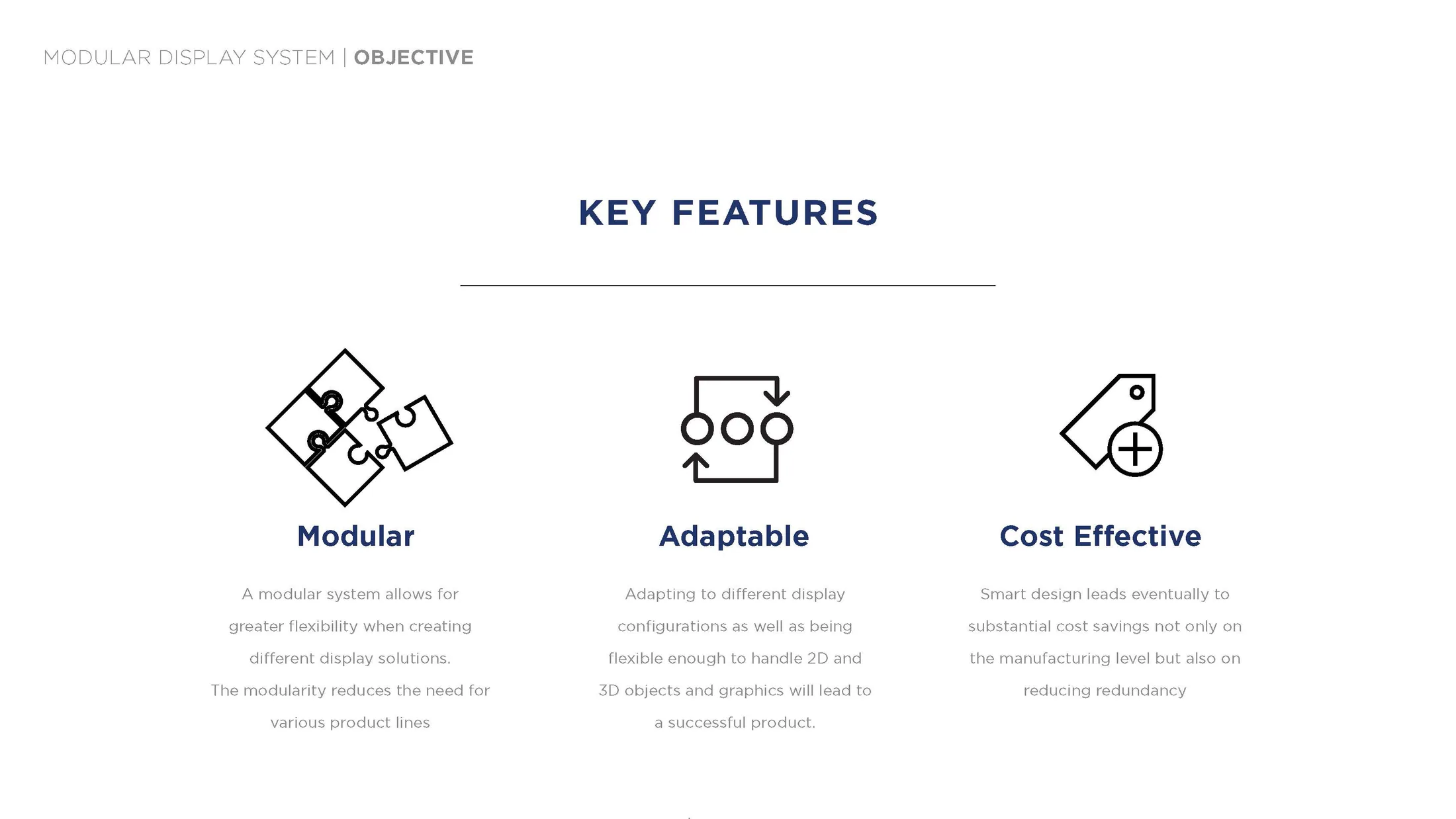 The three measures of success in the Structure VGS concept presentation