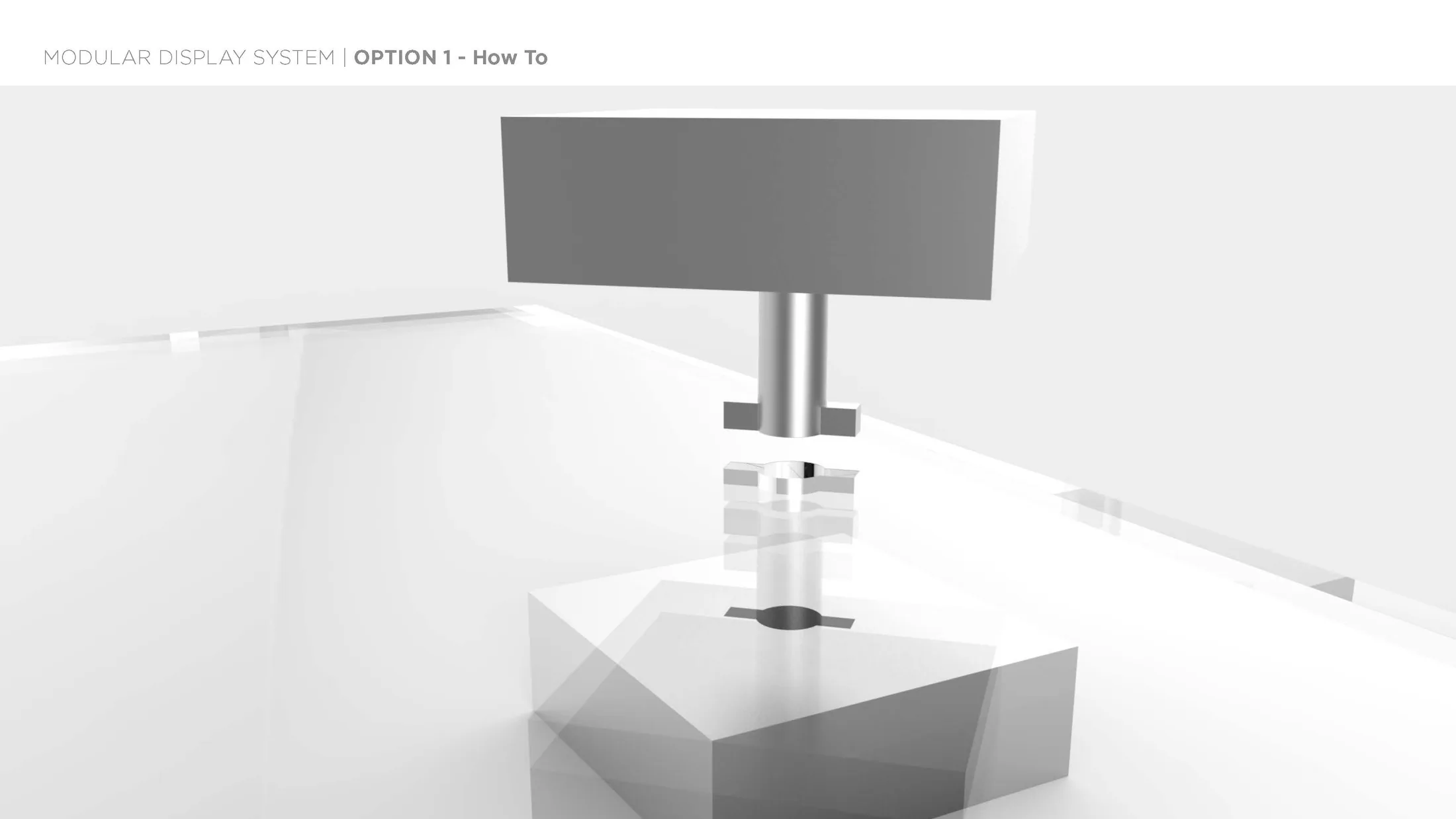 Display surfaces within the frame in the Structure VGS concept presentation